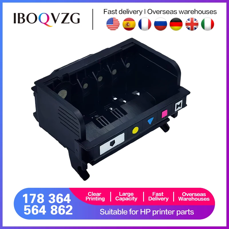 

Печатающая головка для принтера HP B209a B210a 364 178 B109a B109n B110 b210 b209