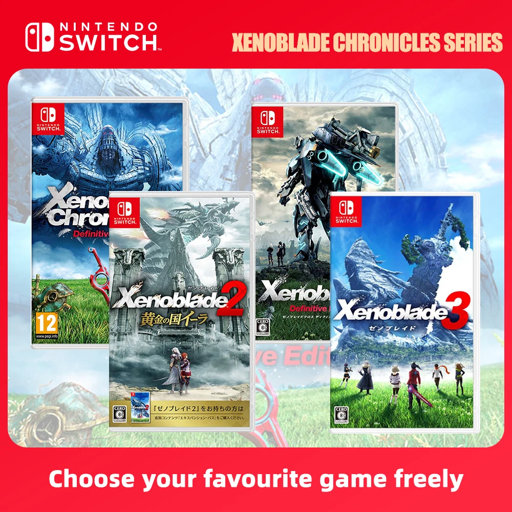 Xenoblade Chronicles Series Game Card Xenoblade Chronicles 1 3 X