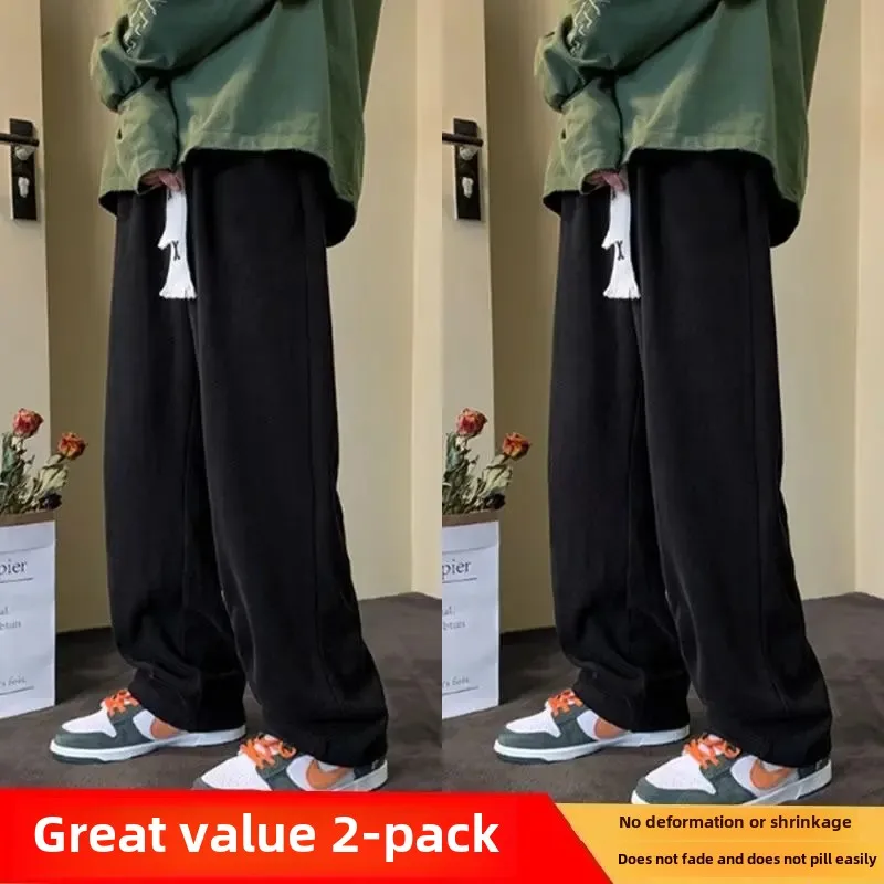 New Casual Corduroy Pants Men's Women's Spring Summer Autumn Sports Trousers Fashionable Brand Comfortable Fit Long Pants