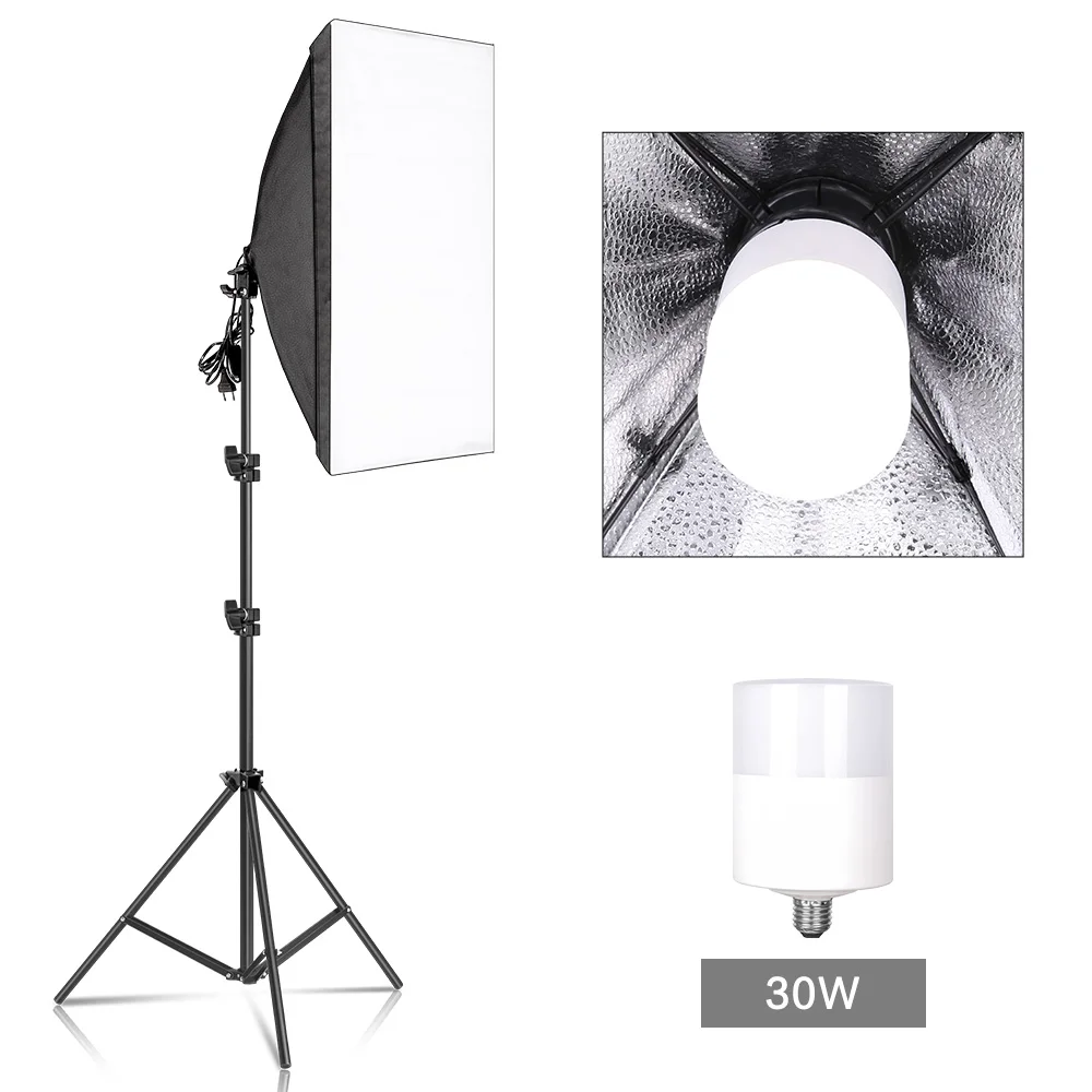 SH50x70CMPhotoPhotographySoftboxLightingKitsProfessional
