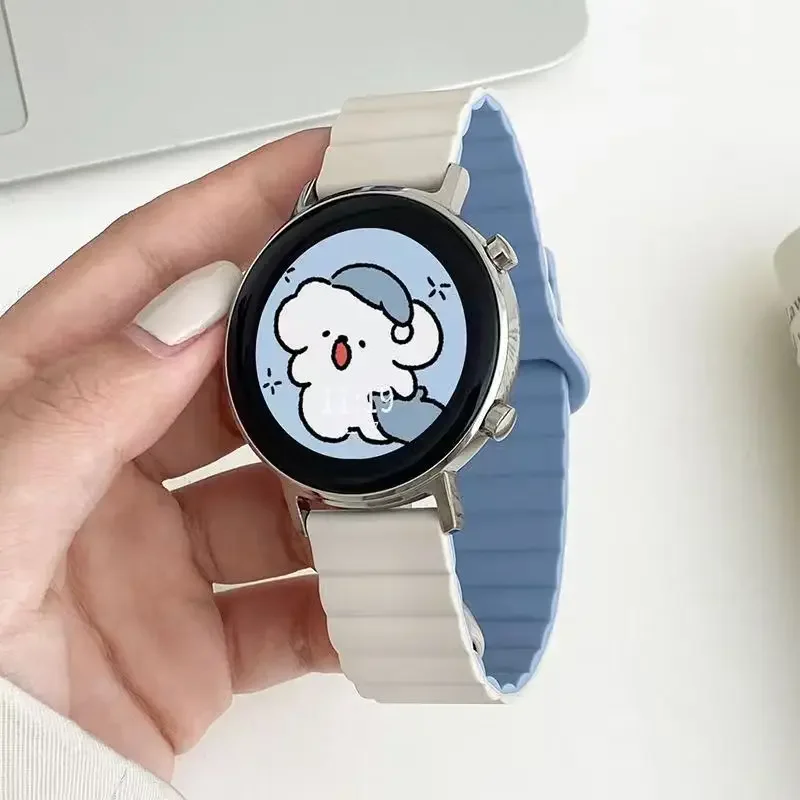 Premium Silicone Magnetic Loop Smartwatch Band - Versatile, Secure, and Stylish