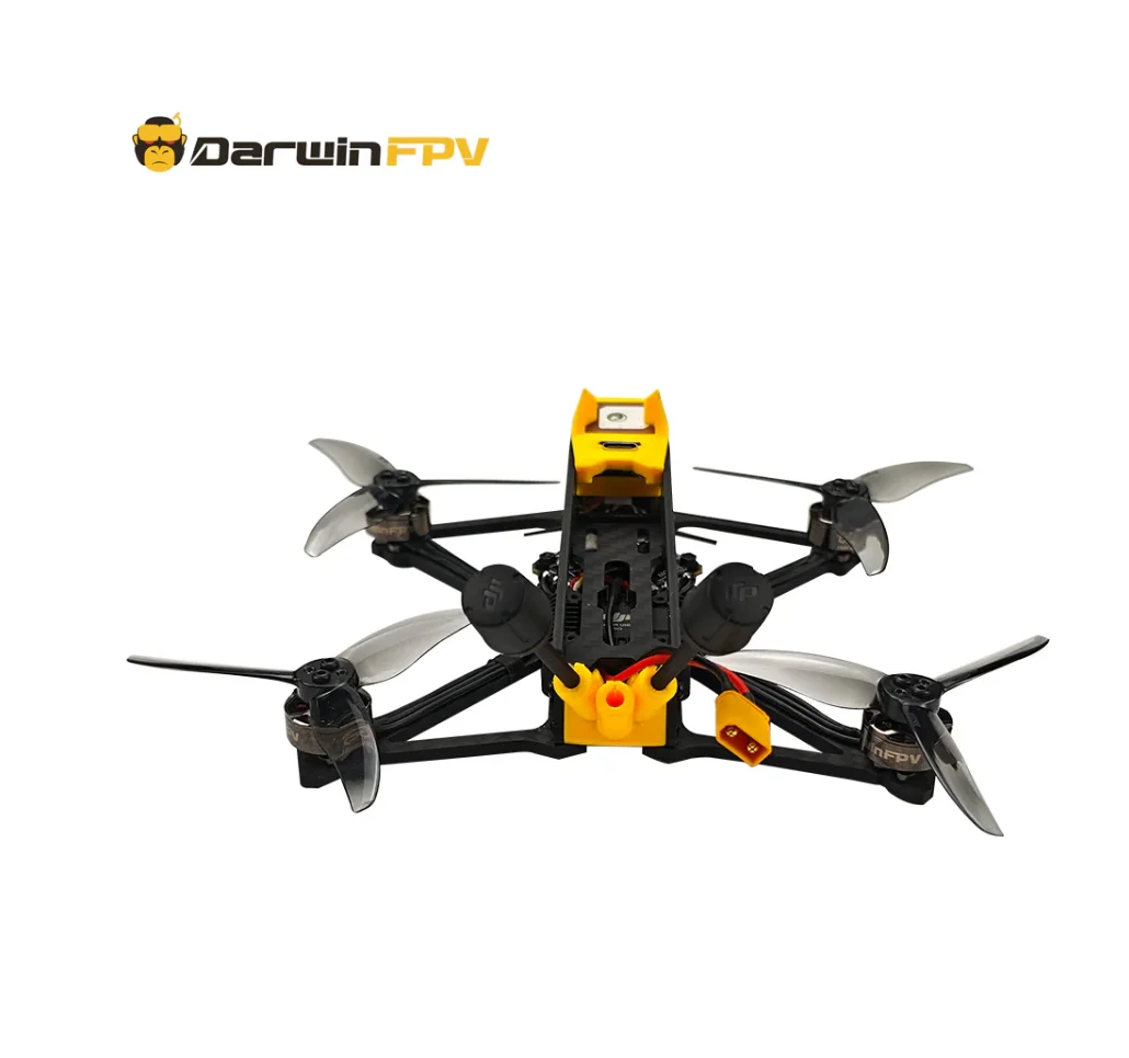 DarwinFPV BabyApe Ⅲ Pro 3.5 Inch Freestyle FPV Drone with Receiver M1018 GPS 1504-4000KV Motors thumbnail 4