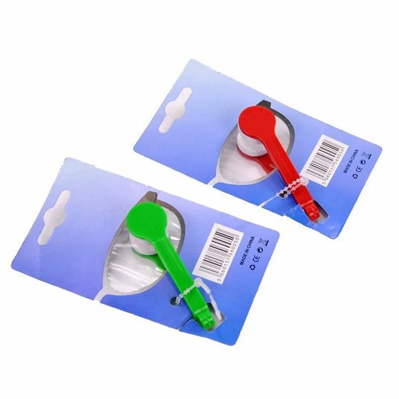 5pcs 무작위 색상 크리 에이 티브 일일 필수품 도매 공급 안경 특별 편의 청소 클리너 청소 브러시