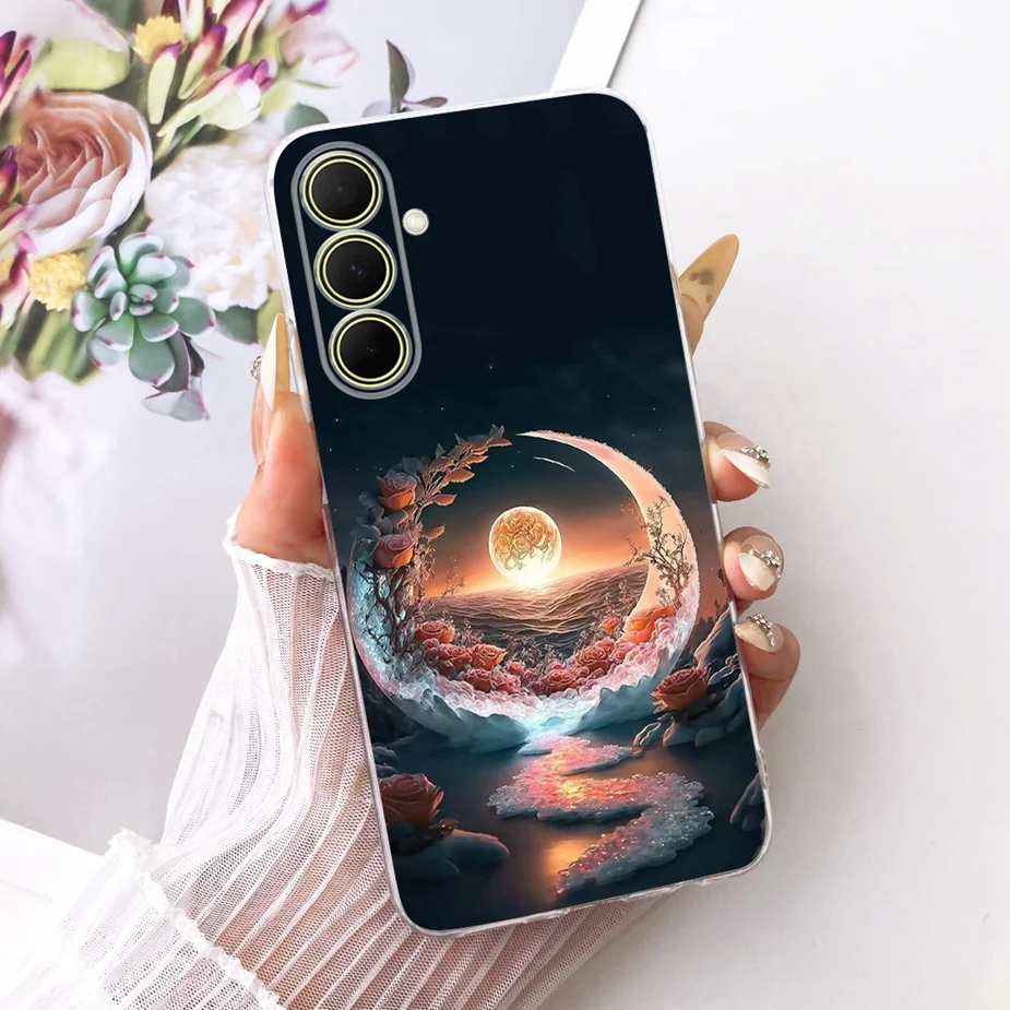 Cool Fashion Painted Soft Silicone Cover Case - Stylish Protective Shell