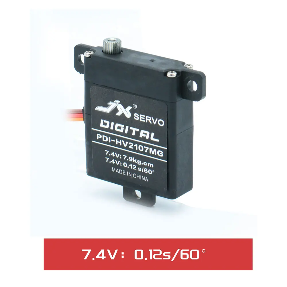 

Jx сервопривод крыла Jx 7,9 кг 7,4 В металлическая шестерня, цифровой плоский сервопривод, пластиковый Планер для Rc, аналогичный Kingmax Km2108Mdhv