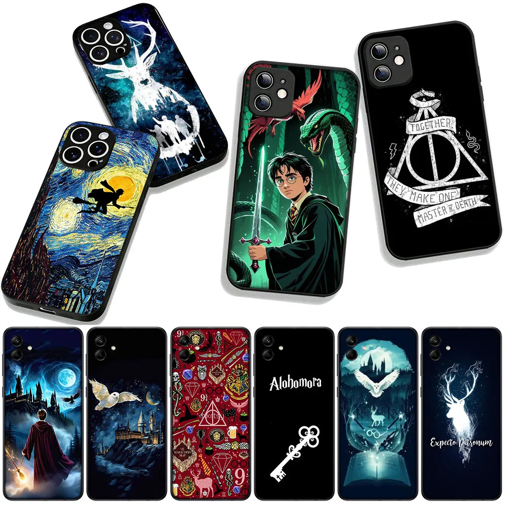 Artistic Wand Potter Themed Phone Case Cover