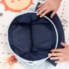 Toys Storage Basket Fabric Folding Large Capacity Storage Bags Cartoon Print Thickened Fabric Drawstring Clutter Storage Basket 5