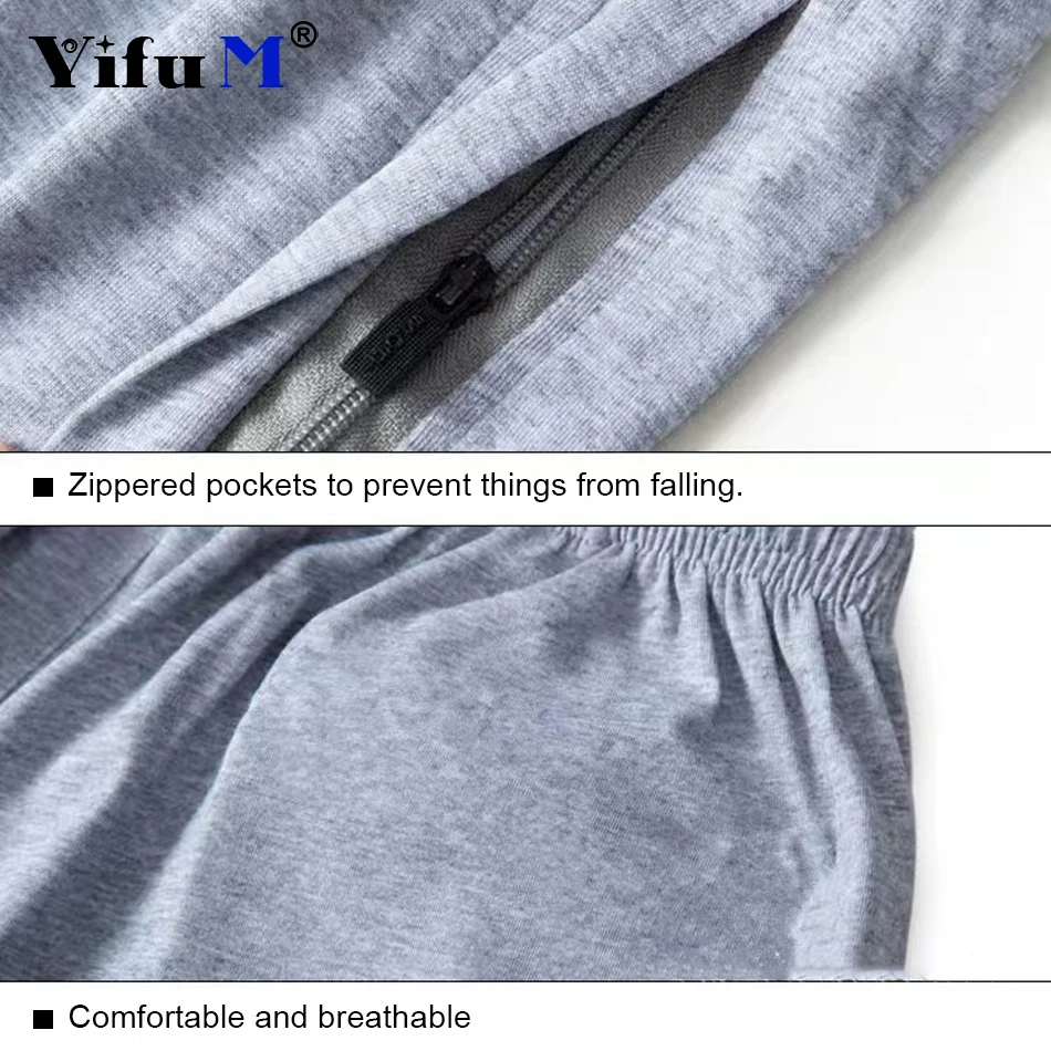 DIY Logo Mens Sports Pocket Print Drawstring Board Trunk Beach Short Pants Shorts Summer Thin Zippered Pocket Sweatpants 2024 4