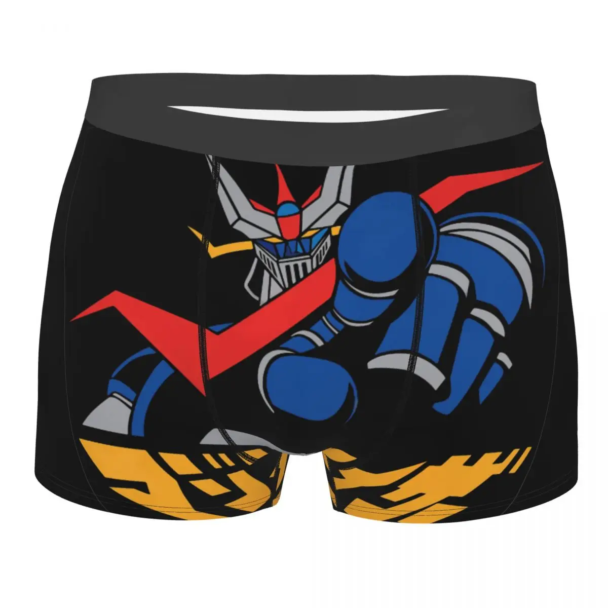 Great Finger Boxer Da Uomo Slip Ufo Robot Grendizer Mazinger Z Mutande Creative Traspiranti Stampa Pantaloncini Idea Regalo
