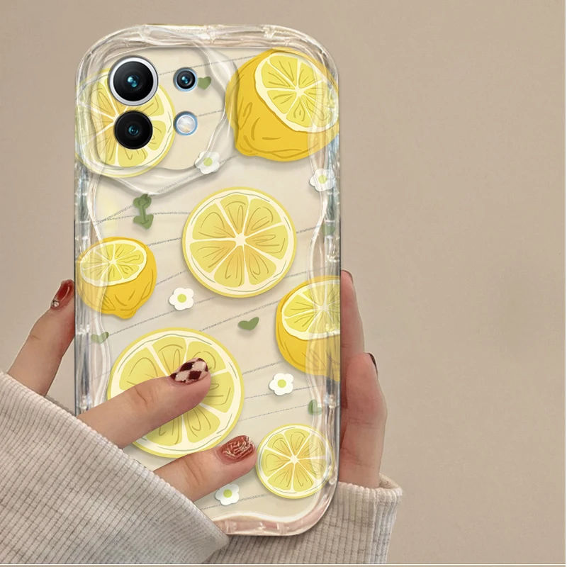 Vibrant Summer Fruit & Lemon Flower Phone Case