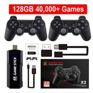 Vara de videogame para PS1 N64, controlador sem fio, console X2,  Emuelec4.3, CPU Aigame 905M, 4K HD, jogos retro, jogos 70K, M8 GD20 -  AliExpress