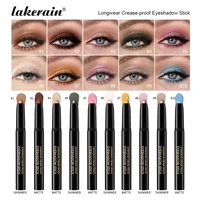 Eyeshadow Stick 10Colors Shimmer And Matte Brown Metallic Cream Eyeshadow Pencil Crayon with Smudge-proof & Waterproof Makeup 1