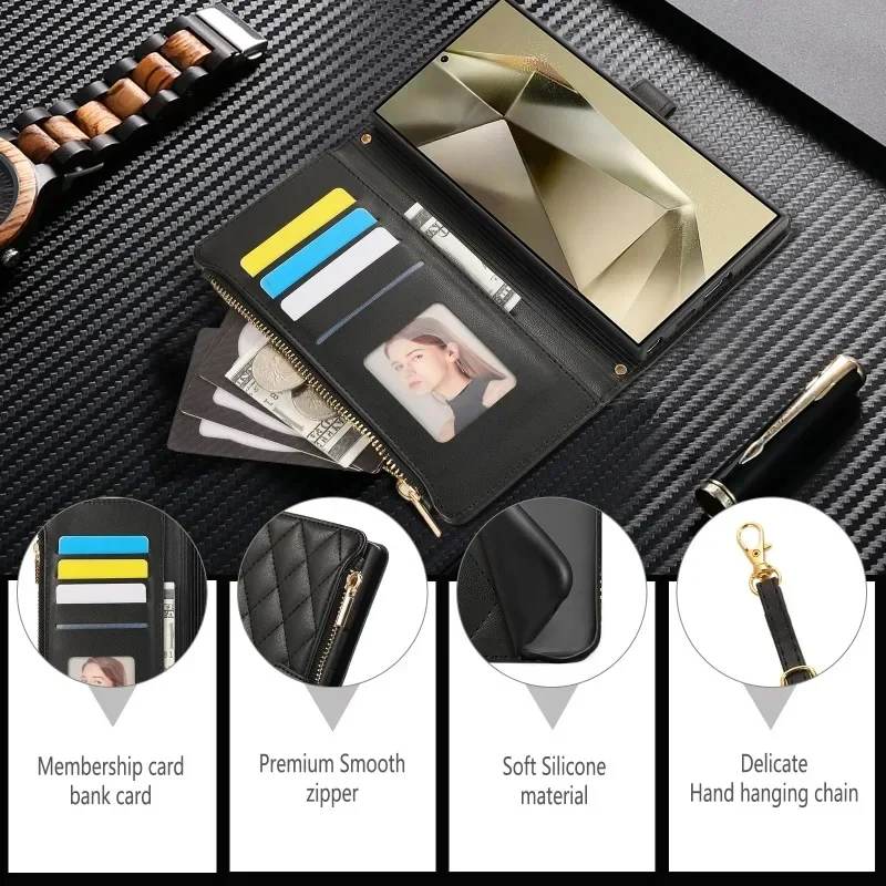 Sleek Crossbody Wallet Phone Case with Premium Design