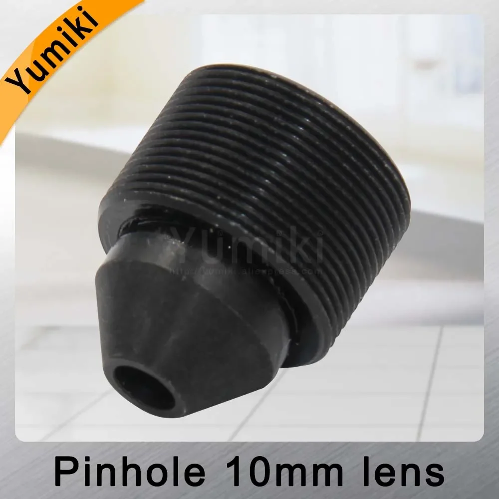 Yumiki HD 2.0Megapixel 10mm Pinhole Lens CCTV Camera Lens M12 mount Image Format 1/2" F1.6 Fixed Iris surveillance camera accessories