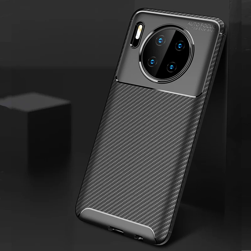 

Carbon Fiber Pattern Case For Huawei Mate 20 Pro 20X 20 Lite 30 Pro 30 Lite 40 Pro 40 Lite 50 Pro Shockproof Soft antiskid Cover