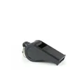 1/2/4PCS Professional Whistle Black ABS Outdoor Sports Camping Hiking Referee Game Training  Survival Whistle  With Lanyard 5
