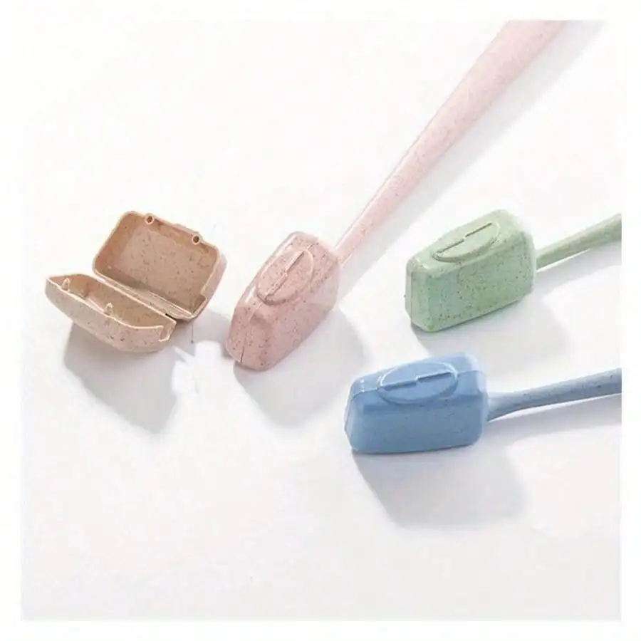 Portable Toothbrush Head Covers for Oral Hygiene Protection