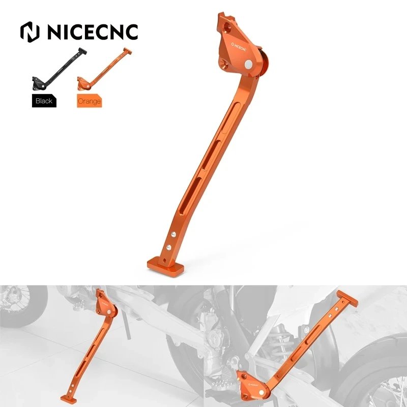 For-KTM SX-F 450 25MM Adjustable Kickstand Side Stand For GasGas MC 125 250F 450F-Husqvarna FC 250 350 450