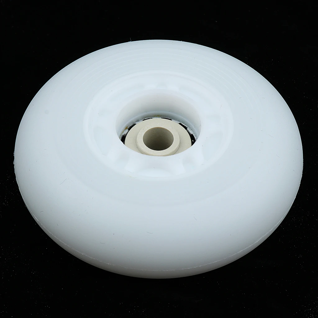 LED Lights Flashing Inline Roller Skating Replacement Wheels 4 Pieces 72mm 76mm 80mm Green Red Blue White