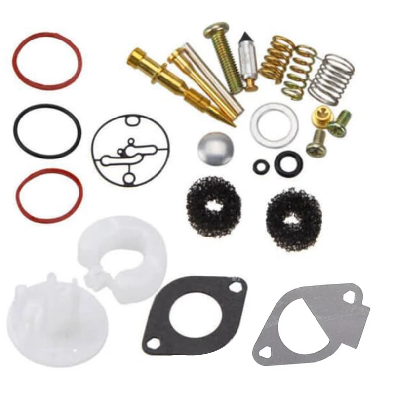 Lawn Mower Carburetor Repair Kit Carb Rebuild Set for Briggs-Stratton 11HP-19HP 796184 Master Overhaul for Nikki Carbs carburetor repair tool kit carburetor repair tool