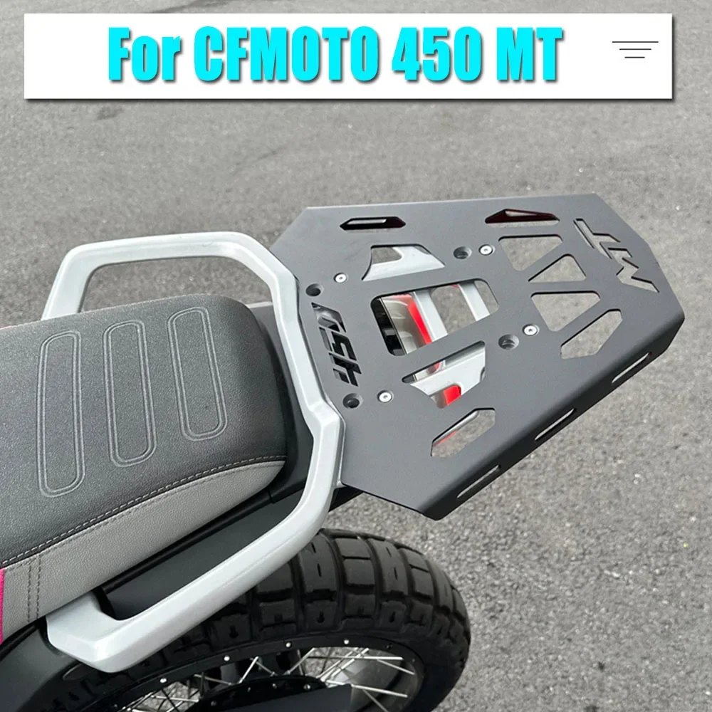 

Багажная стойка для мотоцикла CFMOTO 450MT 2024, кронштейн для переноски чемодана, багажная полка для гонок, путешествий