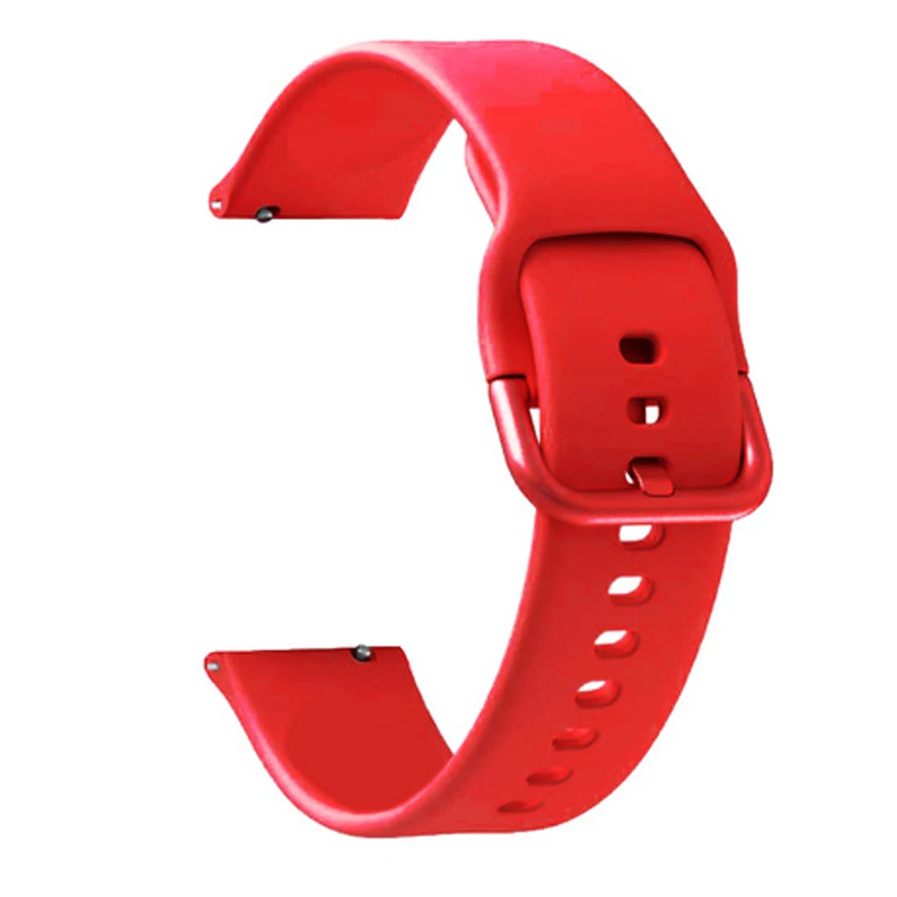 Silicone Sport Wristband - 20mm Soft Strap