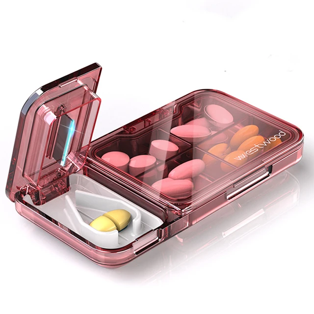 Pill Box Storage Pastillero Medicine Box Weekly Tablet Holder Pills  Organizer Case Pillendoosje Pillbox Drug Travel Boxes - AliExpress