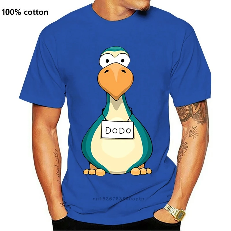 

The New Sunlight Funny Fat Bird Dodo Dronte Extinct On Mauritius T-Shirt Black Female Fitness Tshirts Tee Shirt Hiphop