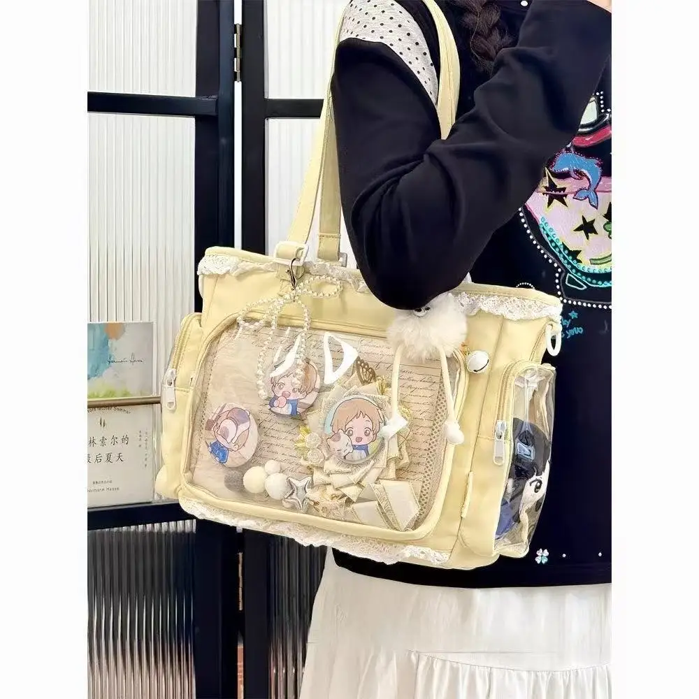 ballet girl large appetite itabag japanese two dimension single shoulder crossbody bag gift for friends women's handbag Ballet Girl Large Appetite Itabag Japanese Two-Dimension Single Shoulder Crossbody Bag Gift For Friends Women'S Handbag 4