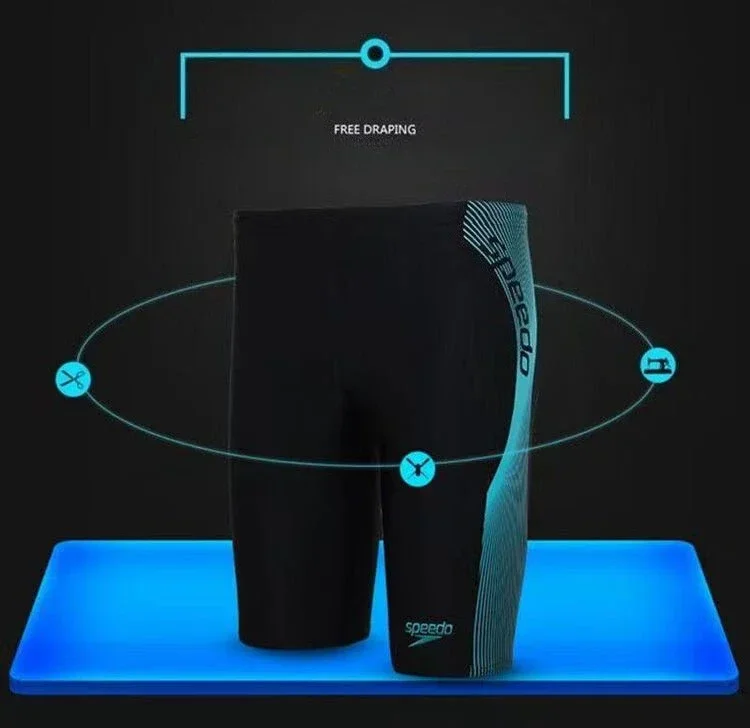 Speedo Professional Training Swim Trunks 5 Inch Quick Dry Anti Chlorine Adjustable Swimwear for Men Large Size 6 Speedo Professional Training Swim Trunks 5 Inch Quick Dry Anti Chlorine Adjustable Swimwear for Men Large Size 6