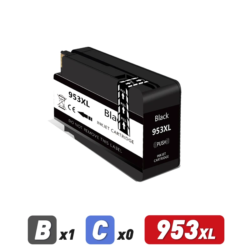 מחסניות דיו Morepage 953XL עבור מדפסת HP953 HP 953 XL תואמות למדפסת Officejet Pro 7720 7730 7740 8710 8715 8718 8720