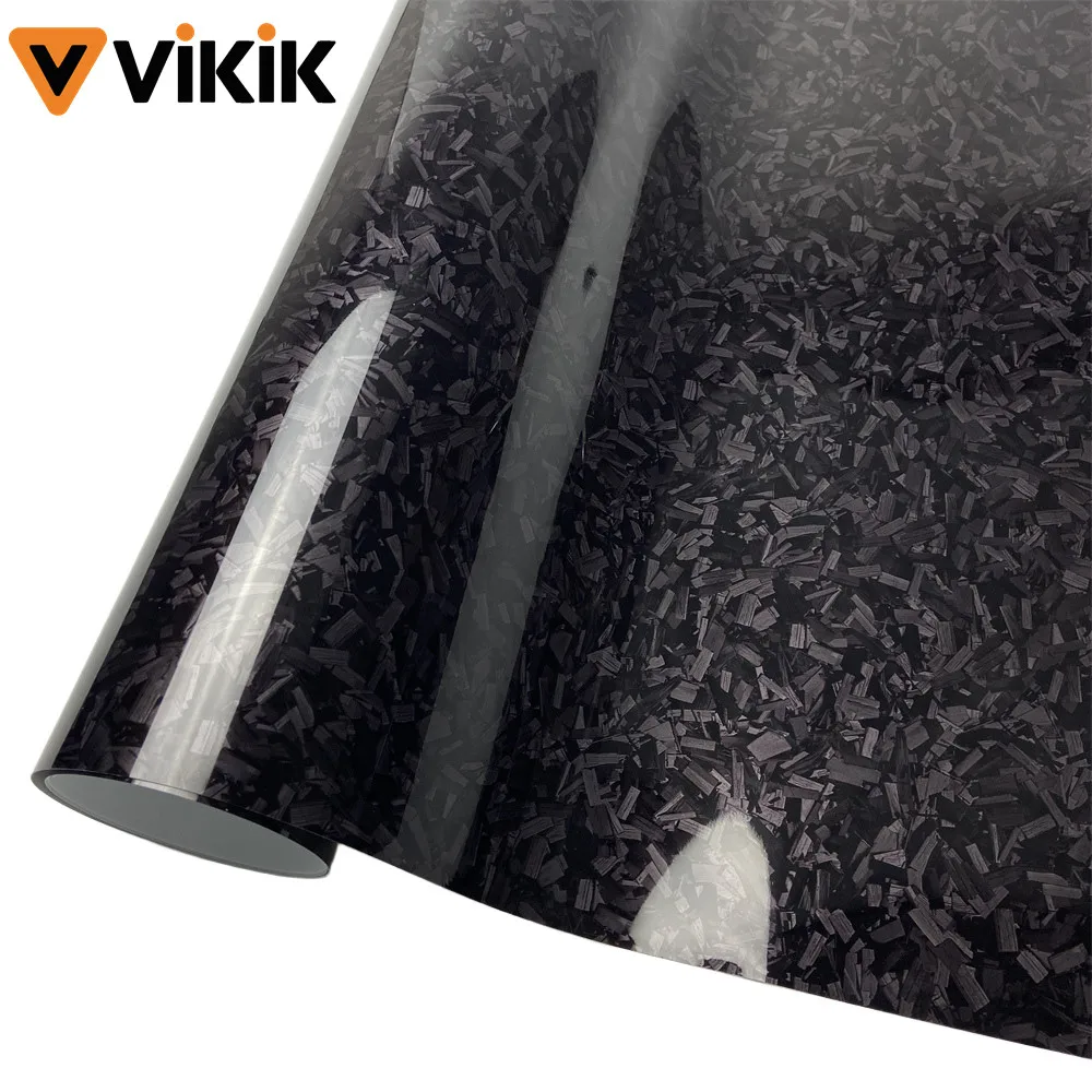 Carbon fiber vinyl application