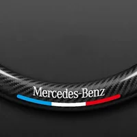 Car Steering Wheel Cover Anti Slip Protection Cover For Mercedes Benz W203 W204 W205 W206 W212 CLK GLA B C E S Class Accessories 5