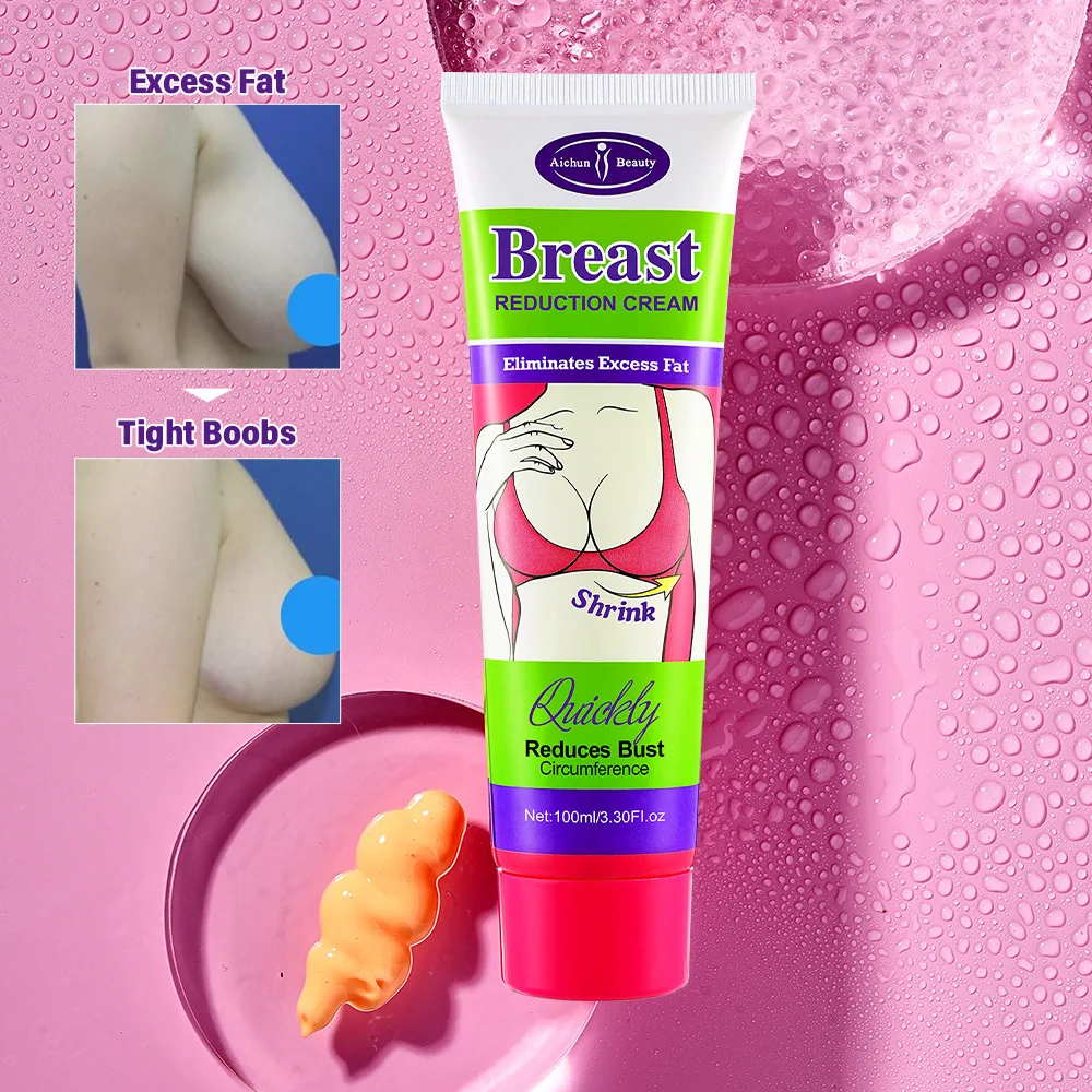 Ginger Breast Shrinking Cream Effective Breast Firm Massage Cream Chest Shrinking Postpartum Chest Tighten Reduce Chest Fat 100g