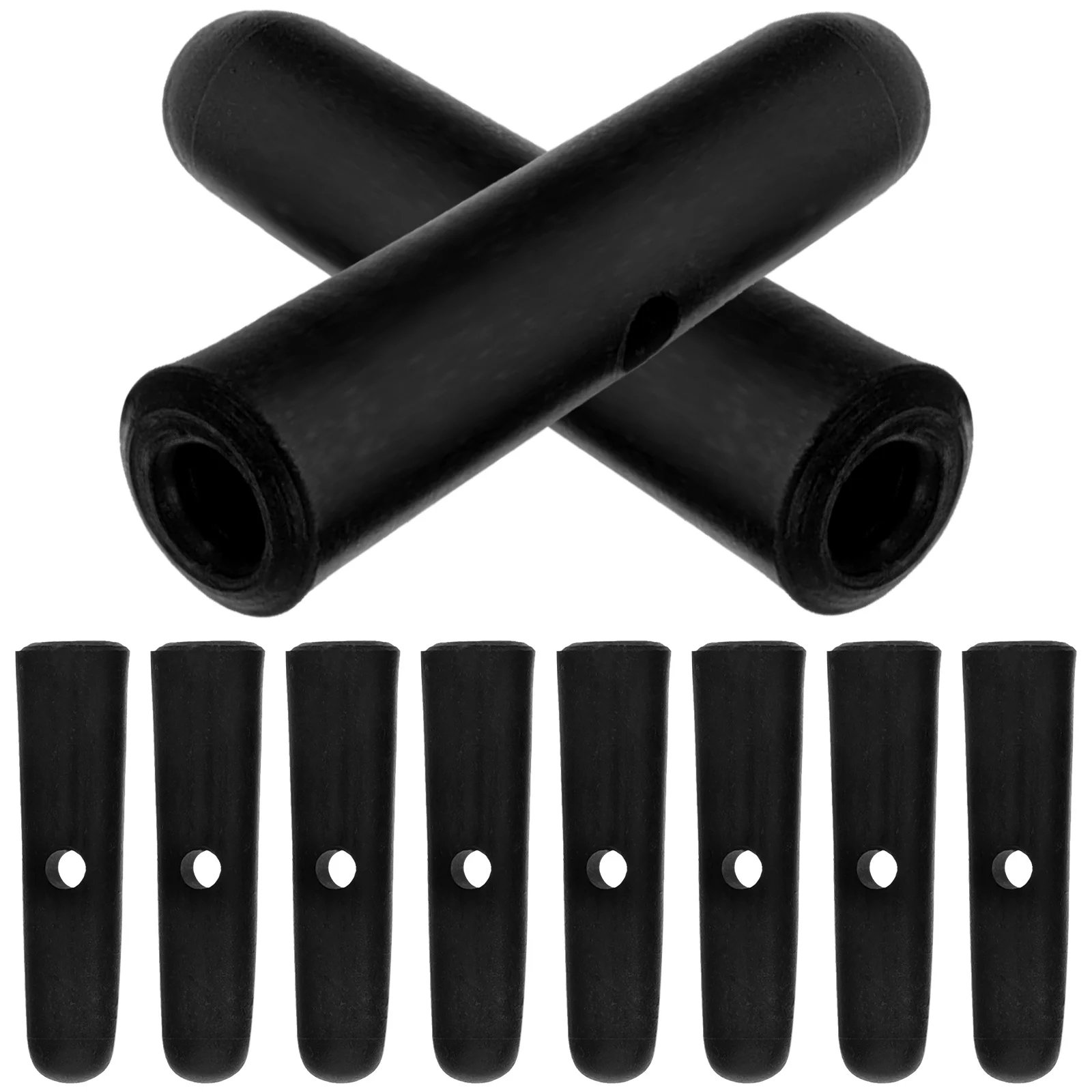 10 Pcs Umbrella Accessories Parts Repairing Beads for Anti-wear Tail Replacement Bone Covers Convenient Rain