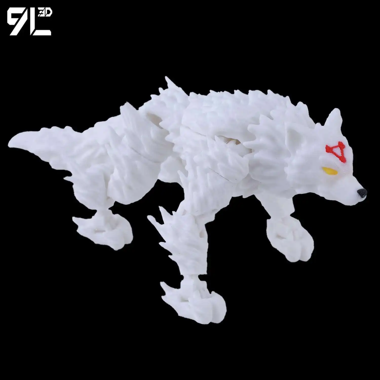 Articulated Anime Figure with Cursed Robe - Inspired by Jujutsu Kaisen