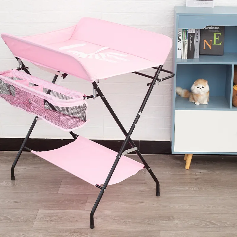 Multifunctional Baby Changing Table-Foldable Newborn Diaper Station Safety Mats Portable Changing Table Available