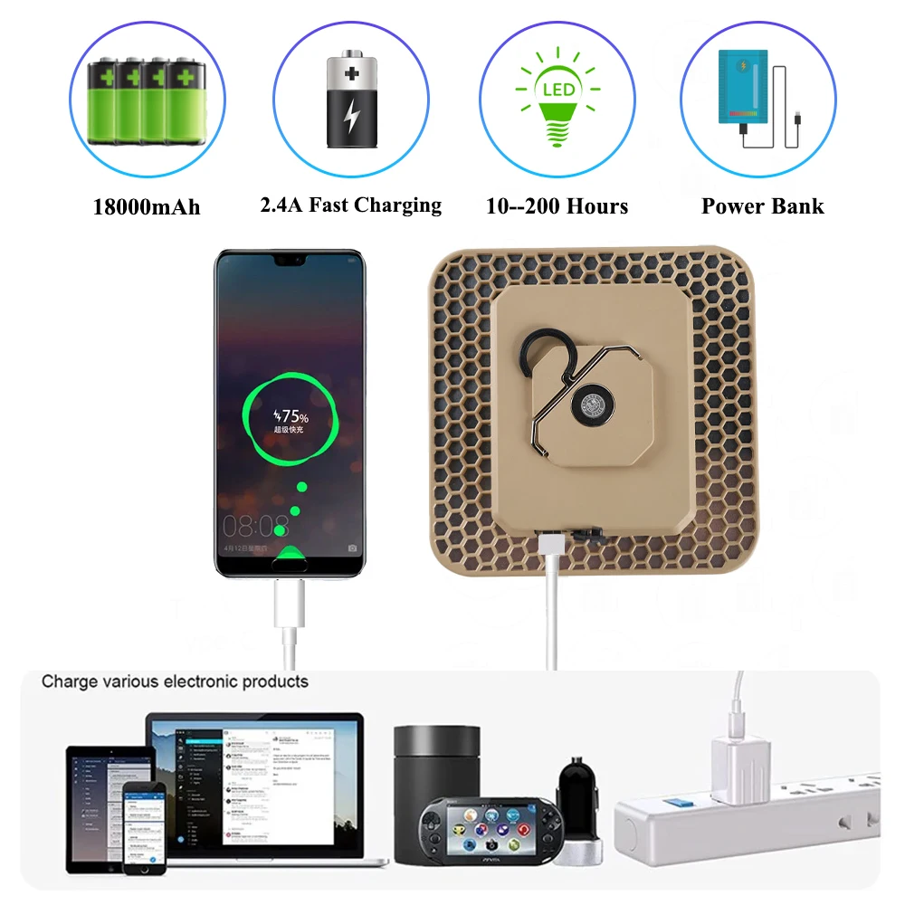 100W Rechargeable Camping Lantern 4