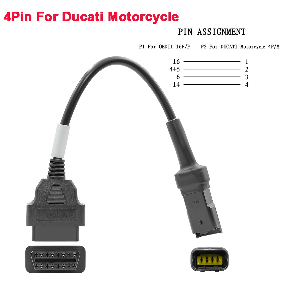 6-Pin Automobile waterproof connector New OBD plug 7289-9553-30 TB2-3 For  Yamaha suzuki new motorcycle Diagnostic line Euro 5 - AliExpress