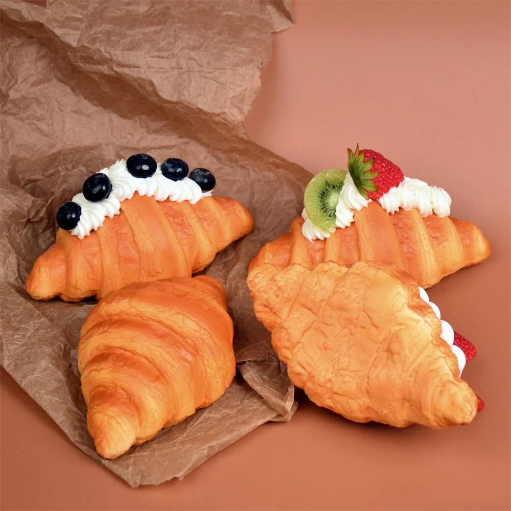 Simulations-Croissants - Realistische Brot-Deko Für Küche & Display