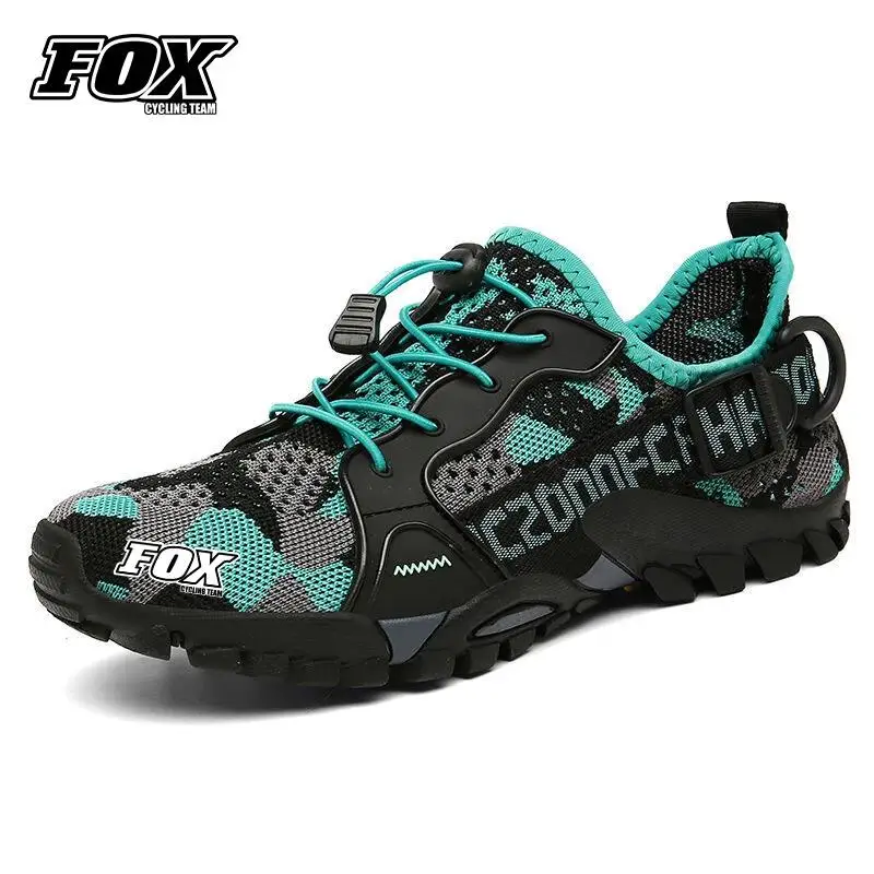 

FOX Cycling Team Downhill MTB Footwear Road Motorcycle Shoes Men Mountain Bike Clothing Bicycle Sneaker Zapatillas Ciclismo Ruta