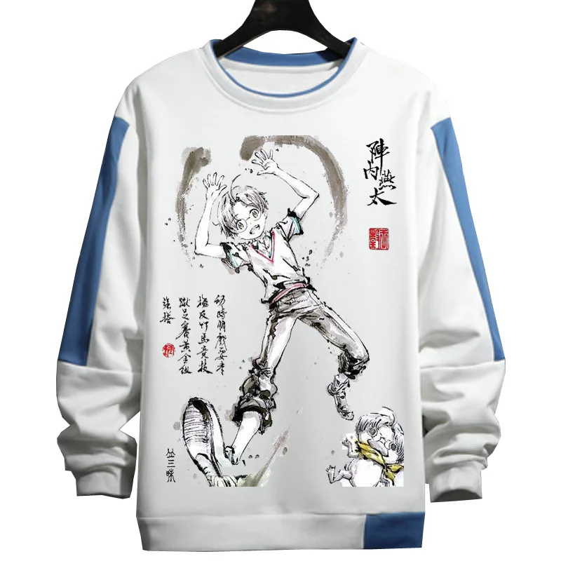 

new hoodie Anime Sarazanmai Cosplay Casual pullover Ink wash painting hoodie Men Women hoodie