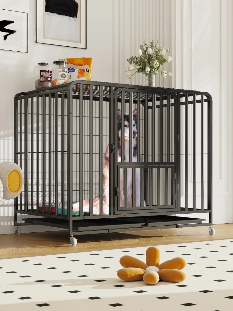 

Dog Crate Indoor and Outdoor Small, Medium and Large Dogs Dog Cage Border Collie Golden Retriever Labrador