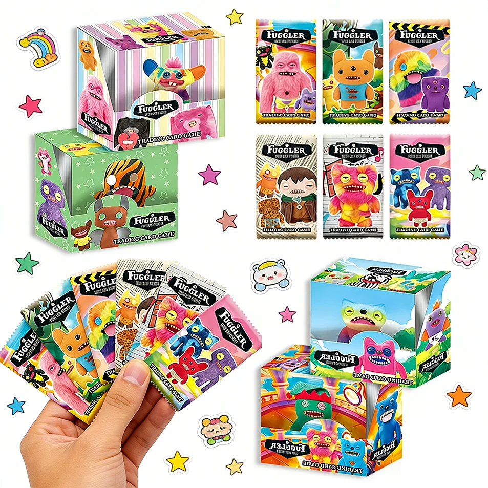 Fuggler Lustige Hässliche Monster TCG Versiegelte Booster-Box - Sammelbare Monsterkarten, Perfektes Geburtstags-/Partygeschenk für Alle Altersgruppen und Sammler