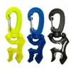 Regulator Double BCD Hose Holder with Clip Buckle Hook for Scuba Diving Snorkeling 1