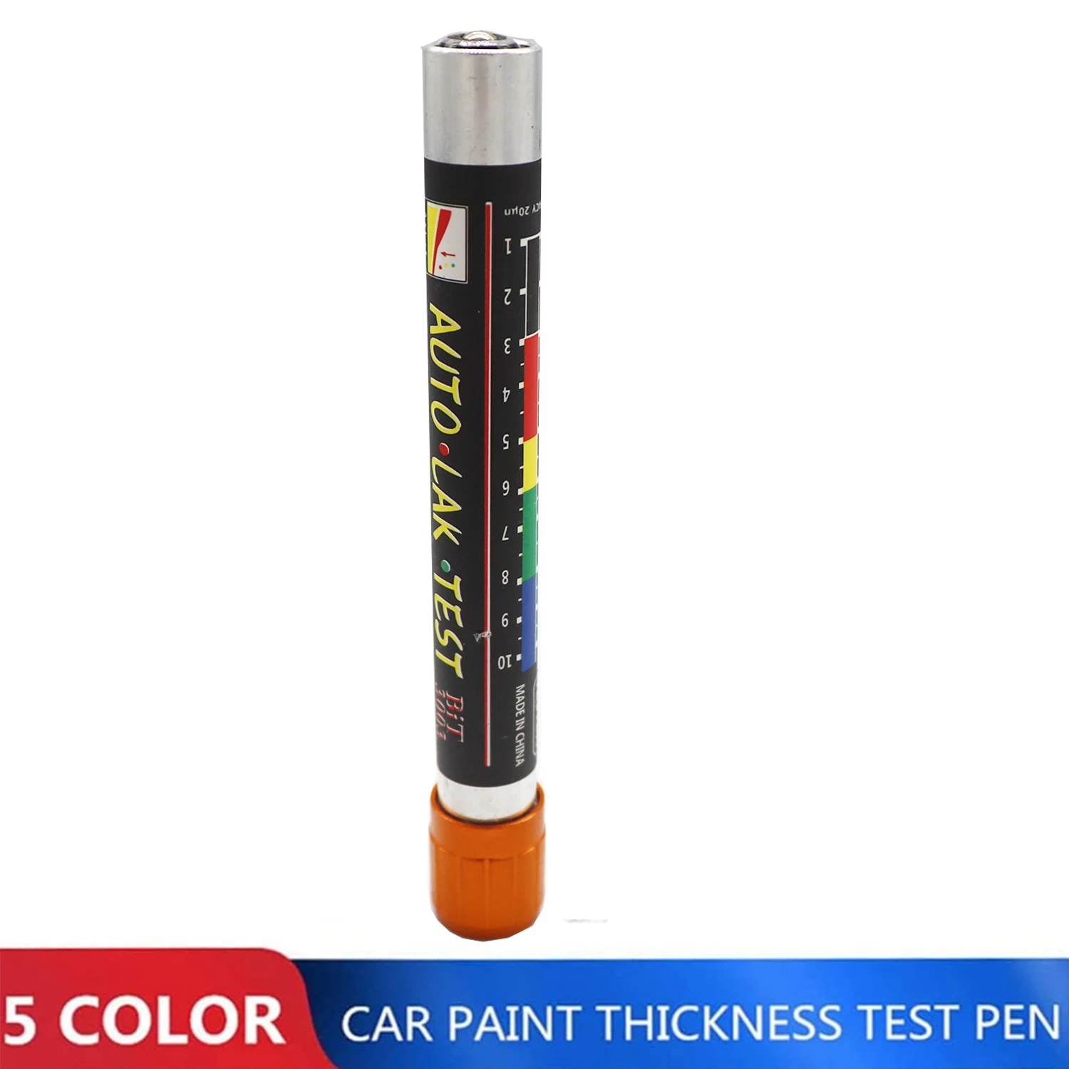 Car Paint Thickness Tester Pen Car Coating Thickness Gauge with Magnetic Tip Auto Paint Gauge Meter Car Coating Thickness Meter 2