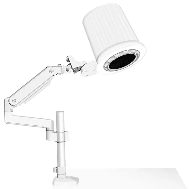 Nail Art Lighting Vacuum Cleaner, 4 White Holder Tools, High-End Superior Suction, Quiet, Commercial Nail Salon 5