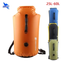 25-60L Professional IPX7 Waterproof Swimming Bag Backpack Inflatable Snorkeling Rafting Drifting Diving Dry Bag Floating Sack 1