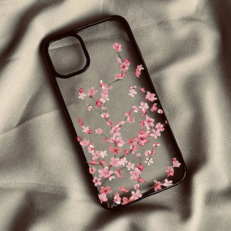Cherry Blossom Floral Phone Case Cover