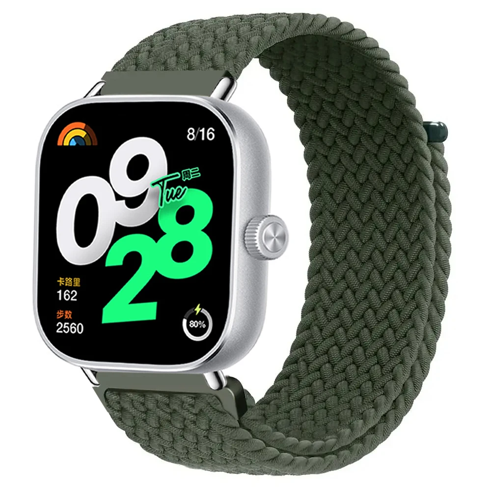 Braided Solo Loop Adjustable Nylon Sport Band Replacement Strap